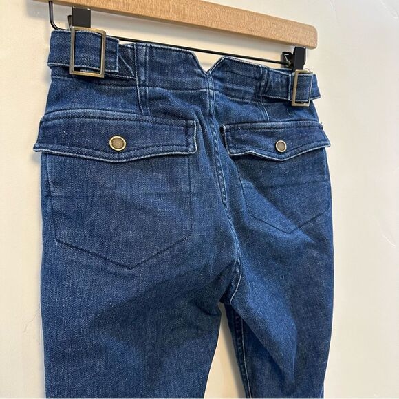 PILCRO dark wash denim trouser slant pockets - Picture 5 of 8